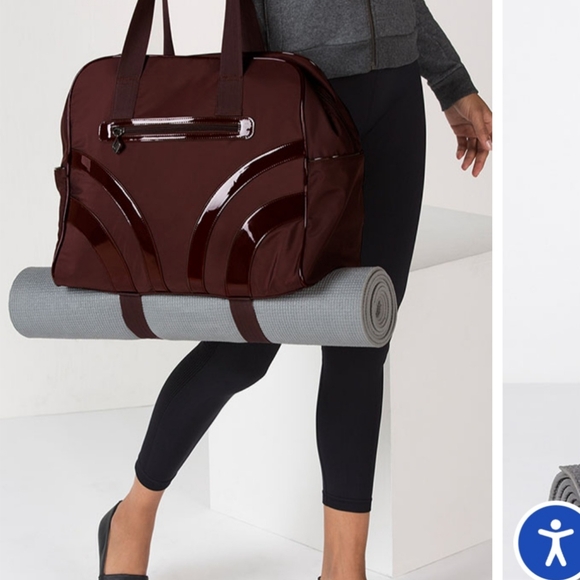 The Pace Gym‎ Bag Fabletics Burgundy - Picture 12 of 13